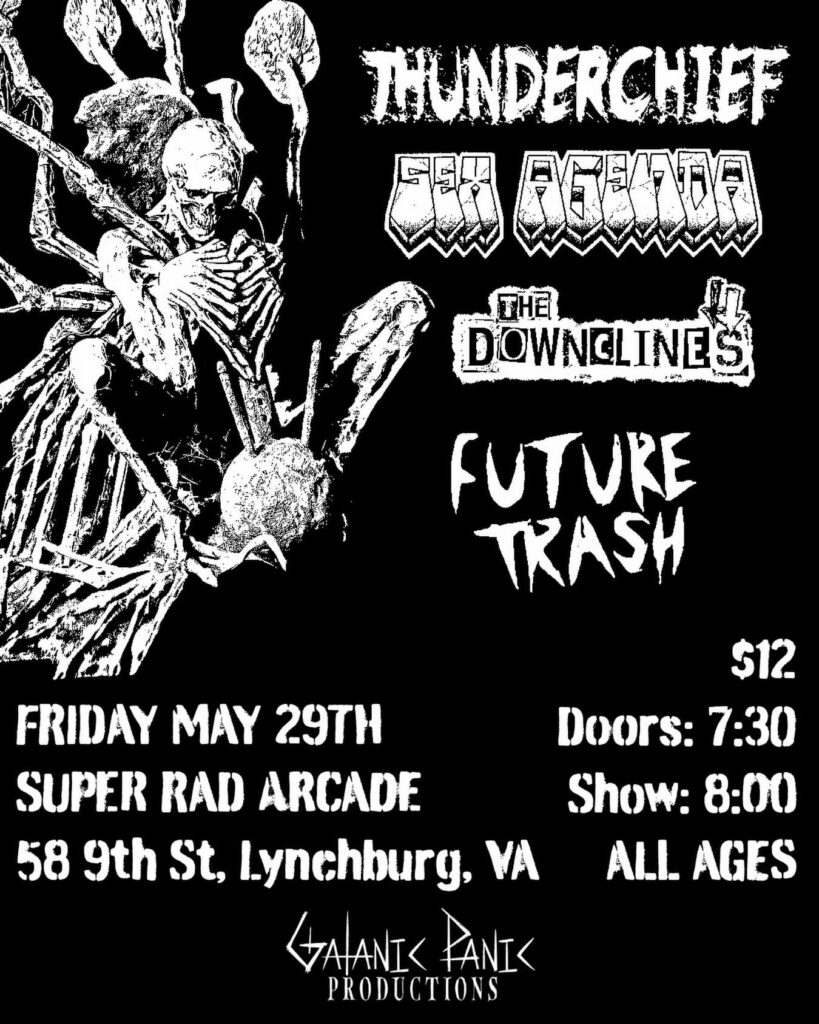 Heavy Hitter Showcase: Thunderchief • Sex Agenda • The Downclines • Future Trash