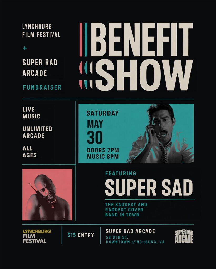 Film Festival Benefit Showcase featuring Super Sad!