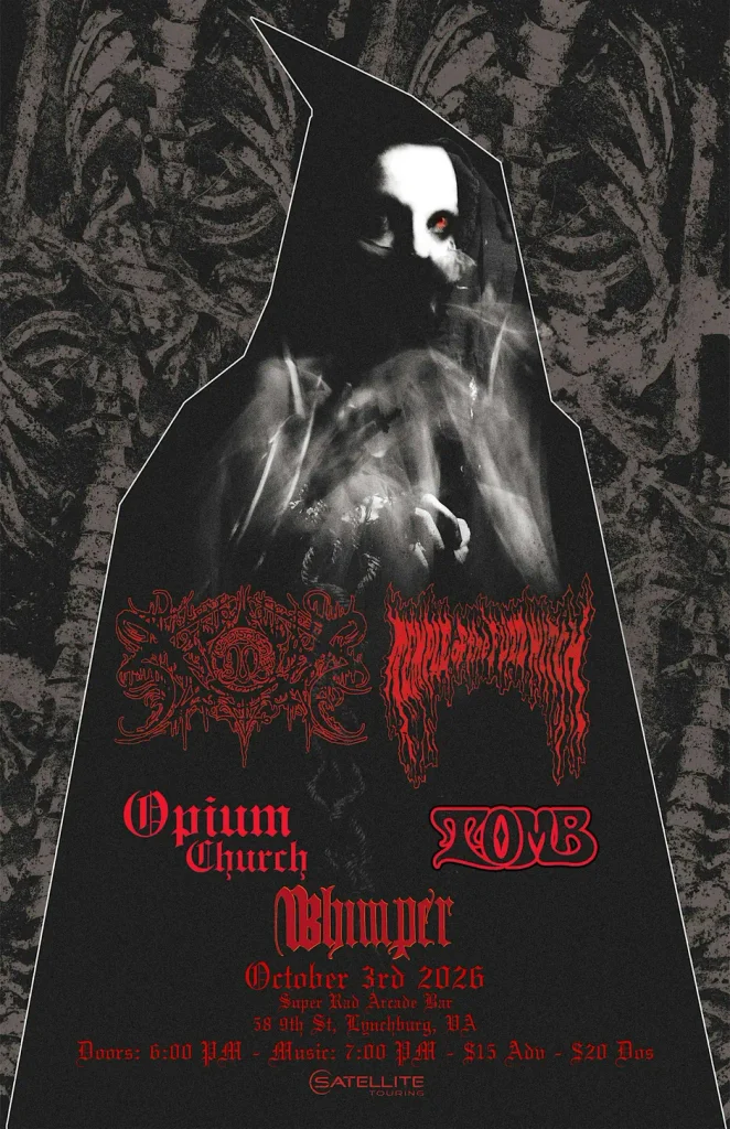 Xasthur • Temple of the Fuzz Witch • Opium Church • Tomb Whimper