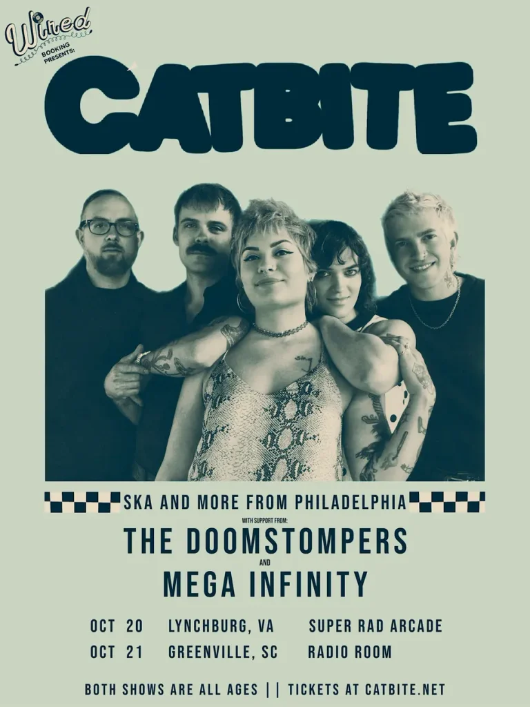 Catbite • The Doomstompers • Mega Infinity
